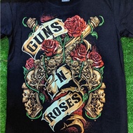 Ready Stock NTS GUNS N'ROSES Original New Type System T-Shirt S-5XL