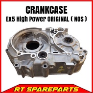 ORIGINAL 100% Crankcase kiri EX5 High Power Made in Malaysia NEW OLD STOCK ORIGINAL left L SEBELAH n