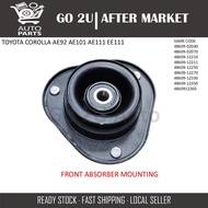FRONT ABSORBER MOUNTING 1PC - 48609-12270 TOYOTA COROLLA AE92 AE101 AE111 EE111 {Go2U Auto Part}