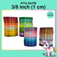 3/ 8 inch Satin Ribbon (1 CM Width) 3/ 8" Satin Ribbon