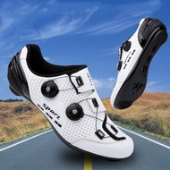 Cycling Shoes Mtb Carbon Men Speed Bicycle Sneaker Flat Self-Locking SPD Cleats Road Bike Shoes Women Racing Sapatilha Ciclismo