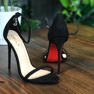 2-strap sandal 8-9cm and 11-12cm high high heels heels for women