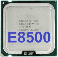 Intel Core 2 Duo E8500 CPU Processor 3.16GHZ/6M/1333MHZ LGA 775
