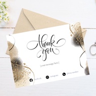 Thank You Wish Card #9 | editable template