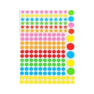 WHOLESALE TOY JKT DOT STICKER / dot sticker star sticker Round sticker / Round sticker dot sticker
