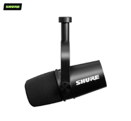 Shure MOTIV MV7ไมโครโฟนของพ็อดคาสท์สีดำ (ไมโครโฟนไดนามิก USB/XLR)