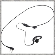 (L A T Z) Security Earhanger Headset Earpiece Earphone for  Radio Black