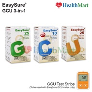 EASYSURE TEST STRIP GLUCOSE / CHOLESTEROL / URIC ACID