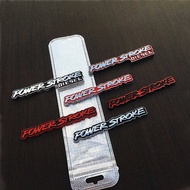 【Ready Stock】 Car 3D Three-Dimensional Power Stroke Turbo Standard Power Stroke Decorative Sticker L