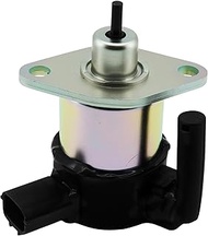 Ovabeyna 1C010-60015 Fuel Shut Off Stop Solenoid Compatible with Kubota M105S M105X M6800 M8200 M854