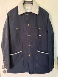 全新中碼,日版 Lee Old School Vintage x Urban Research Navy M65 MA Jacket 羊毛外套