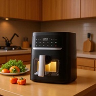 Air fryer Household air fryer Smart Touch Screen Multi-Function Electric fryer Visual Windows No Fli