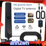 【A-NH】TV Antenna Indoor Digital TV Antenna for Smart TV 1080P All Television Indoor High Definition Terrestrial Wave DigitalTV Durable Easy Install