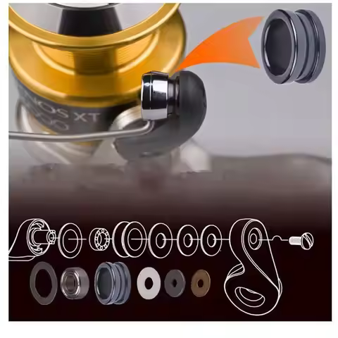 Hot Import 3 Size Smooth Fishing Reel Accessory Ceramic Fishing Line Roller SIC Great Spinning Fishi