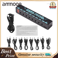 เอฟเฟคเตอร์กีตาร์ไฟฟ้าแพดเดิลกีตาร์8แยกเอาท์พุท DC พลังงานแยก USB ใน2.1A 5V และ8 DC ออก9V และ1 USB อ