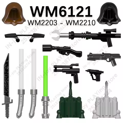 WM6121 Compatible Action Figures Parts Bricks WM2203 WM2204 WM2205 WM2206 WM2207 WM2208 WM2209 WM221