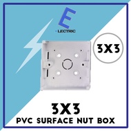 PVC Surface Nut Box 3x3/3x7/3x10/3x12