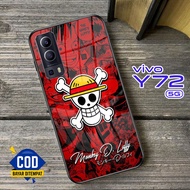 VIVO Y72 (5G) Glass Softcase - VIVO Y72 (5G) Mobile Phone Case [T54].