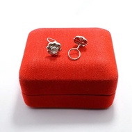 925 Silver Earrings with White Gold Plating Toge Earrings Jewelry 925 Silver Tauge Earrings