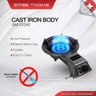Swiss Thomas LPG Cast Iron Gas Stove / Durable Cast Iron Gas Stove Suitable for Outdoor & Kitchen