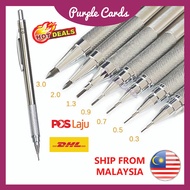 Mechanical Pencil 0.3mm  0.5mm 0.7mm  0.9mm 1.3mm 2.0mm 3.0mm 2B Pensil Mekanikal Metal Pencil Pensi