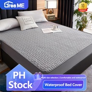 【Manila stock, COD】DreaMe Mattress Protector Cover Cadar Elastic Queen Size /King /Single Fitted Bed