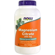 Foods Magnesium Citrate 200mg, 250 Tablets (Pack of 2)