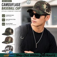 Army cap Outdoor Sport Baseball Military Cap Camouflage Hat Simplicity Army Camo Cap Fashion Design 
