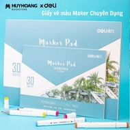 Dedicated Marker Drawing Paper A4 Deli - Marker Deli Touch Cool Drawing Pen, VPP