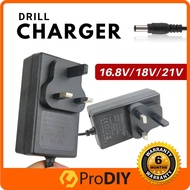 16.8v / 18v / 21v Drill Charger 3pin Power Supply Adapter Battery Lithium-ion Electric Wrench Cordle