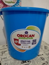 Plastic Pail with handle Orocan 12Liters TIMBA