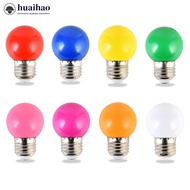 HUAIHAO E27 Colorful LED Bulb 3W Energy Saving Bulb 110V 220V Holiday Christmas Decoration Bulb Stag