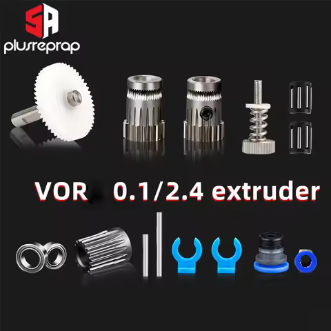 Cloned Btech Dual Drive Extrusion Kit for PRUSAI3 MK8 DIY Vor- on 1.75mm Filament Feeding 3D Printer