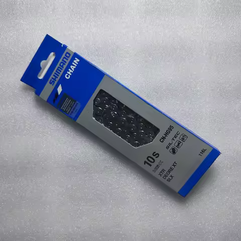 Shimano CN-HG95 10 Speed MTB Bike Chain with SIL-TEC for XTR XT SLX Cycling Drivetrain Replacement U