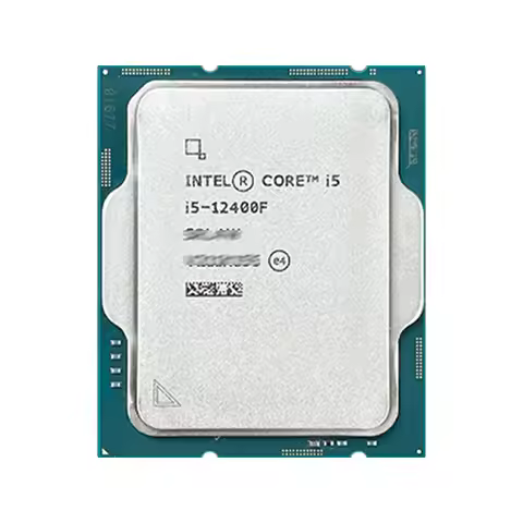 New i5 12400F Intel Core I5-12400F CPU processor LGA 1700 , but without cooler