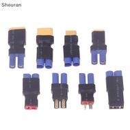 (niangben888) Adapter EC5 To XT60 XT90 T TRX Deans Female Male Connectors Banana Plug RC Lipo Batter