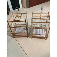 Self-assembled piercing cage frame Cheap fiber optic cable square piercing cage frame ngocmaishop68