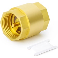 Brass Check Valve 1/2'' 3/4'' 1'' 1-1/4'' Female Thread One-Way Backflow Preventer Check Valves Vert