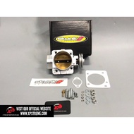 THROTTLE BODY HONDA CIVIC B16  B18 B20 D15 D16 H22A F20B 70MM SKUNK SILVER