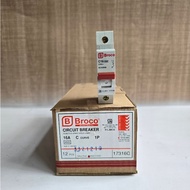 MCBBroco (Mini Circuit Breaker) 1 Phase 16A (17316C)