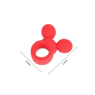 Silicone Car Button Decorative for Mini Cooper F54 F55 F56 F60 Cartoon Car Accessories Auto Interior