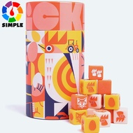 Keymaster Games Chicken A Fast paced dice Game for Fun for Kids and Adults