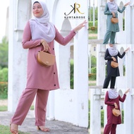 Abaya Savannah| Muslimah jubah seluar| Muslimah suit| Jubah seluar Muslimah