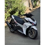TRANSPARENT STRIPING AEROX ALL NEW CONNECTED 155 CUSTOM PHILIPPINES MOTIF