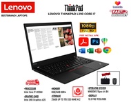 Laptop PELAJAR Lenovo Thinkpad L390 CORE I7 8TH 14 inch / Free tas+MOUSE APLIKASI SIAP PAKAI