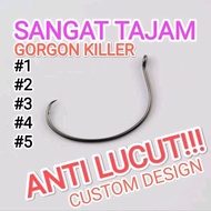 (🇲🇾READY STOCK) CARBON STEEL MATA KAIL CUSTOM DESIGN mata kail udang galah mata kail jenggo mata kail custom prawn hook