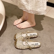 Large Size Women's Shoes - Wide Fit Mary Jane Flats | Sizes 41-43 | Summer