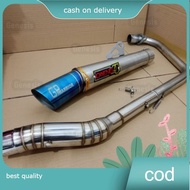 ♞,♘Big elbow daeng sai4 conical exhaust pipe Muffler open tmx 125 155 tmx 150 pinoy 125 150 motopos