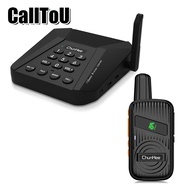 CallToU Wireless Intercom System walkies talkie 1 to many 1.5 Miles Range warehouse/shop