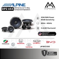 ALPINE DP2 653 - DP2 Series Hi-Res Audio 3-Way Component Car Speaker System